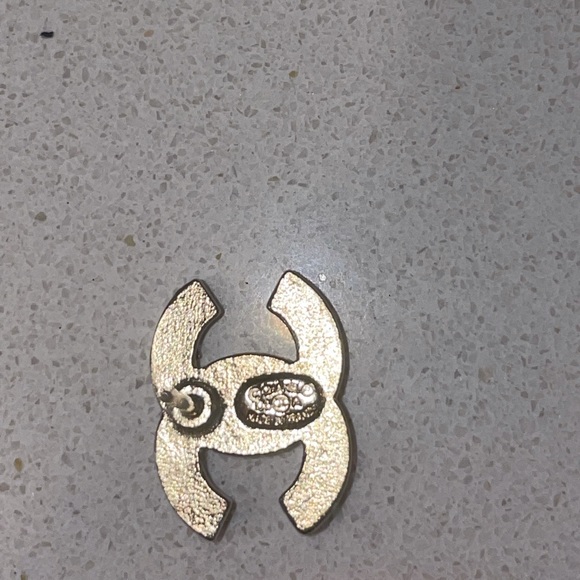 Authentic Chanel diamond earrings